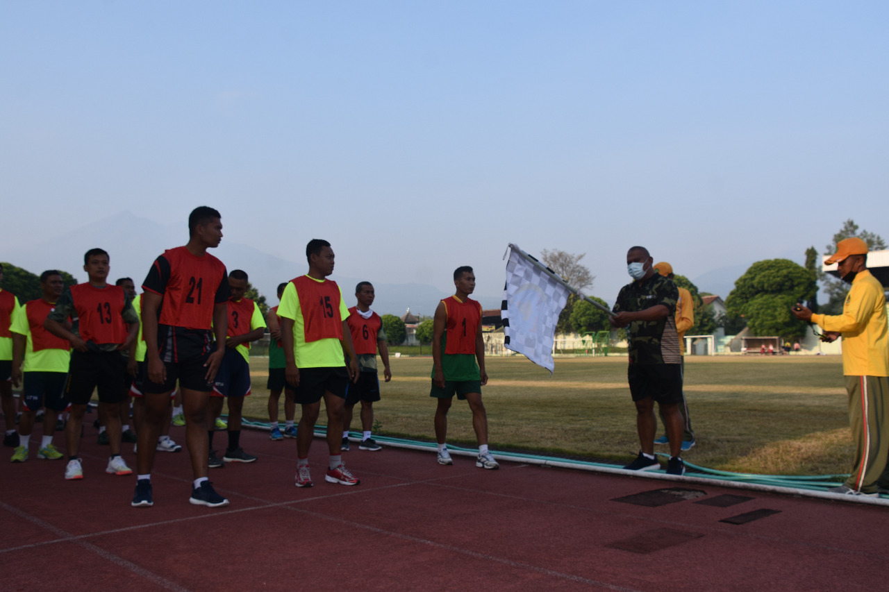 Prajurit Korem 073/Makutarama Ikuti Tes Garjas Usulan Kenaikan Pangkat 1 April 2022